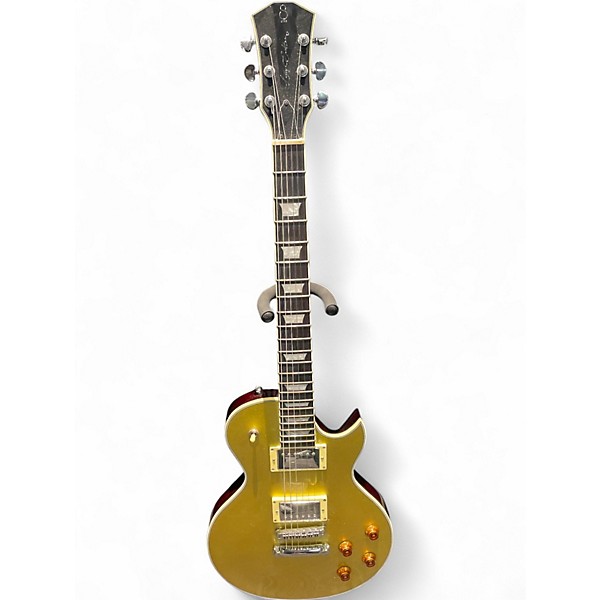 Used Sire Larry Carlton L7 Gold Sparkle Solid Body Electric Guitar