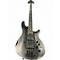 Used Schecter Guitar Research SLS Elite-4 Evil Twin Satin Black Electric Bass Guitar