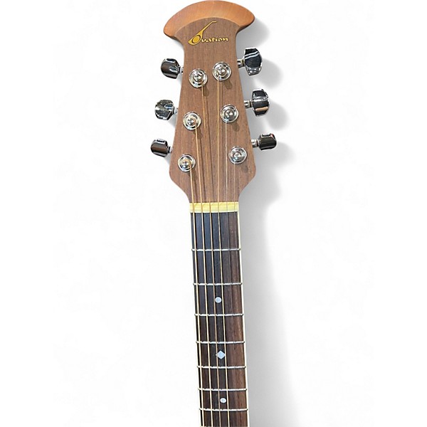 Used Ovation CC057 celebrity  Natural Acoustic Electric Guitar