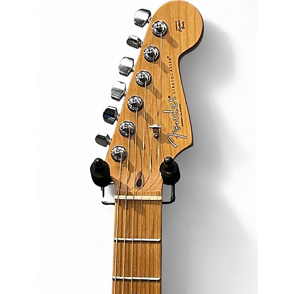 Used Fender American Professional Stratocaster Roasted Maple Sapphire Blue Trans Solid Body Electric Guitar