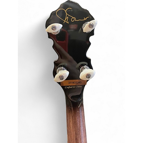Used Fender Robert Schmidt Signature Plectrum Walnut Stain Banjo