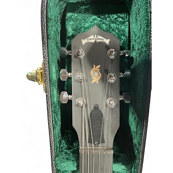 Used Deering boston b6 Natural Banjo