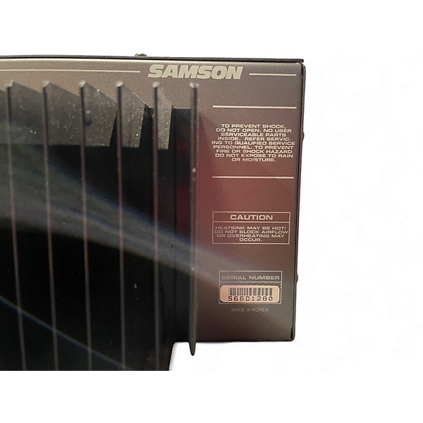 Used Samson S6 Mixer Amplifier Power Amp
