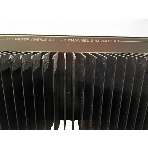 Used Samson S6 Mixer Amplifier Power Amp