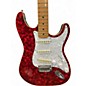 Used Starlight S Model Red Pearloid Solid Body Electric Guitar