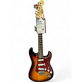 Used Squier Standard Stratocaster 2 Color Sunburst Solid Body Electric Guitar