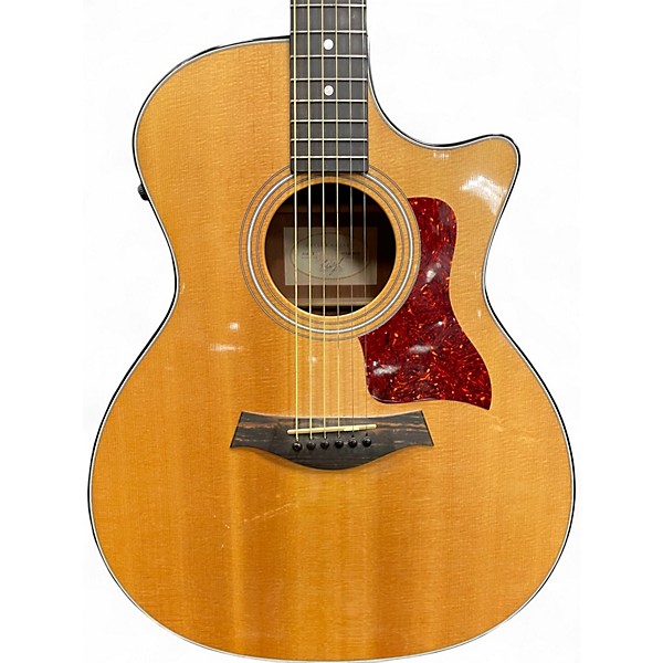 Used Taylor 314CE Natural Acoustic Electric Guitar