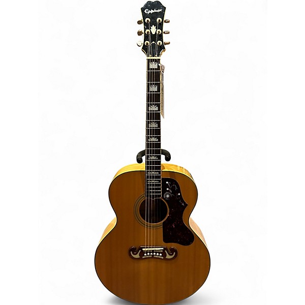Used Epiphone J-200 ANTIQUE NATURAL Acoustic Guitar