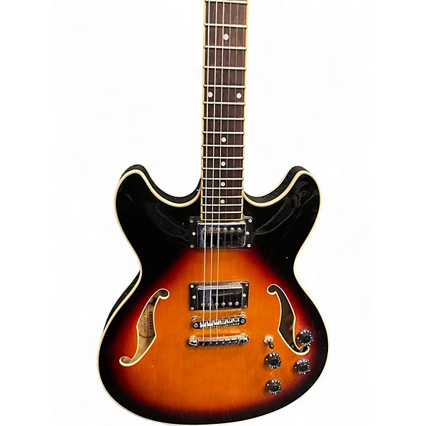 Used Ibanez AS73 Artcore 3 Color Sunburst Hollow Body Electric Guitar