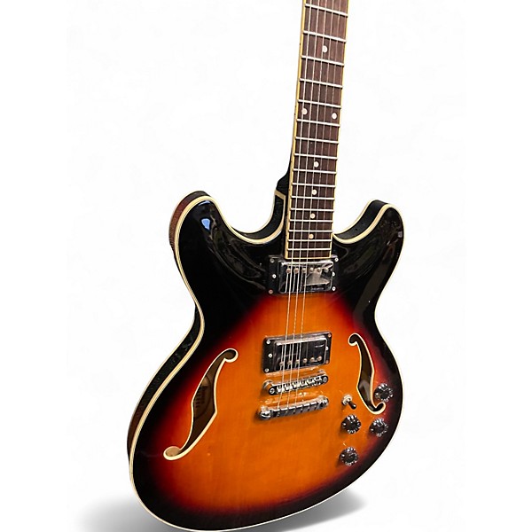 Used Ibanez AS73 Artcore 3 Color Sunburst Hollow Body Electric Guitar