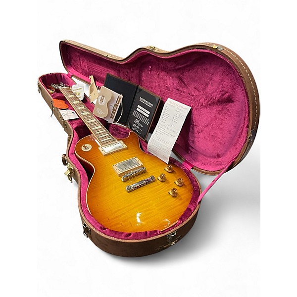 Used Gibson Limited Edition Custom Shop 1959 Les Paul Murphy Aged Iced Tea Solid Body Electric Guitar