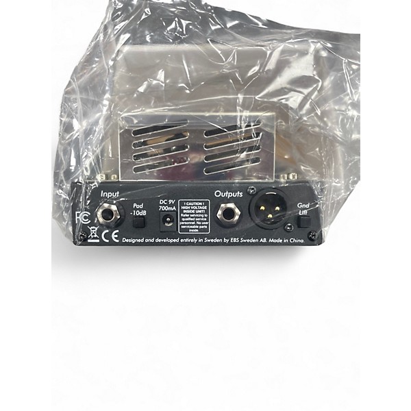 Used EBS ValveDrive Pro Dual Mode Tube Overdrive Tube Bass Preamp