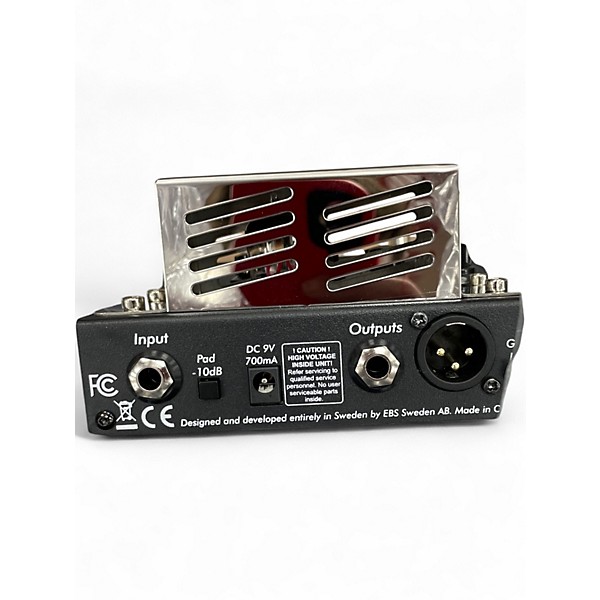Used EBS ValveDrive Pro Dual Mode Tube Overdrive Tube Bass Preamp