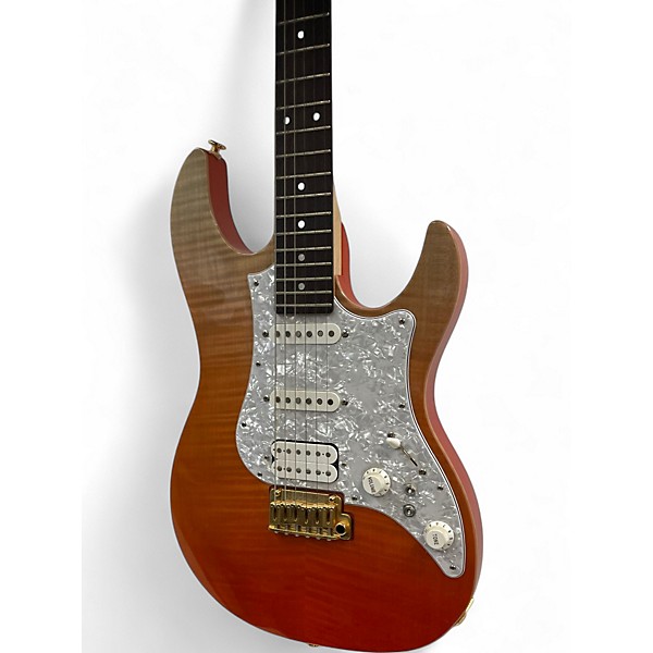 Used Fujigen EXPERT ODS Orange Solid Body Electric Guitar