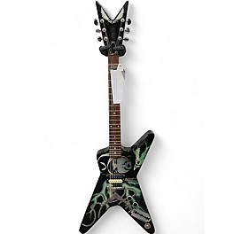 Used Dean DIMEBAG DARREL BLADE TRIBUTE Black Solid Body Electric Guitar