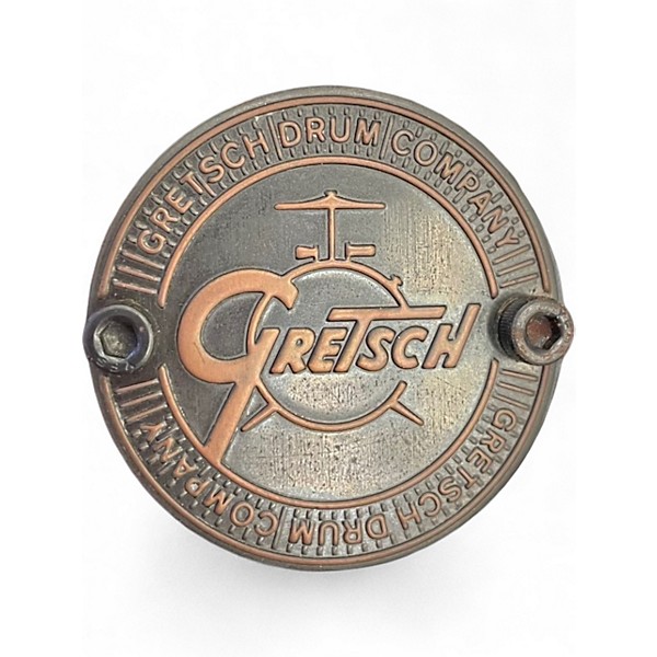 Used Gretsch Drums 14in hand hammered steel Black Chrome Drum