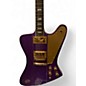 Used Kauer Guitars BANSHEE Amethyst Purple Sparkle Solid Body Electric Guitar