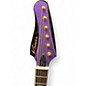 Used Kauer Guitars BANSHEE Amethyst Purple Sparkle Solid Body Electric Guitar