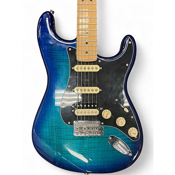 Used Fender Player Stratocaster Blue Burst Solid Body Electric Guitar