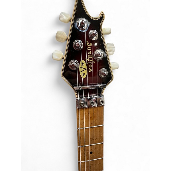 Used EVH Wolfgang USA Hardtail Black Cherry Solid Body Electric Guitar
