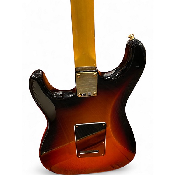 Used 2013 Fender Artist Series Stevie Ray Vaughan Stratocaster 2 Color Sunburst Solid Body Electric Guitar