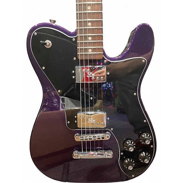 Used 2022 Fender King Fisher Tele Dlx Mississippi Night Solid Body Electric Guitar