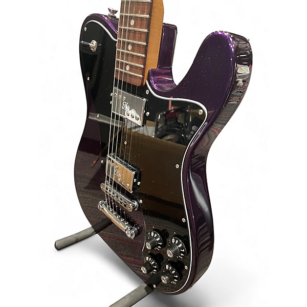 Used 2022 Fender King Fisher Tele Dlx Mississippi Night Solid Body Electric Guitar