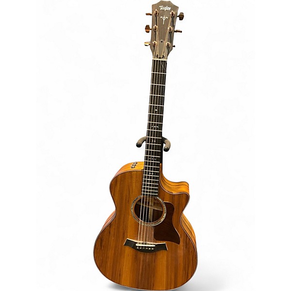 Used Taylor 724CE Natural Acoustic Electric Guitar