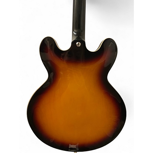 Used Epiphone CASINO 3 Tone Sunburst Hollow Body Electric Guitar