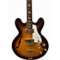 Used Epiphone CASINO 3 Tone Sunburst Hollow Body Electric Guitar