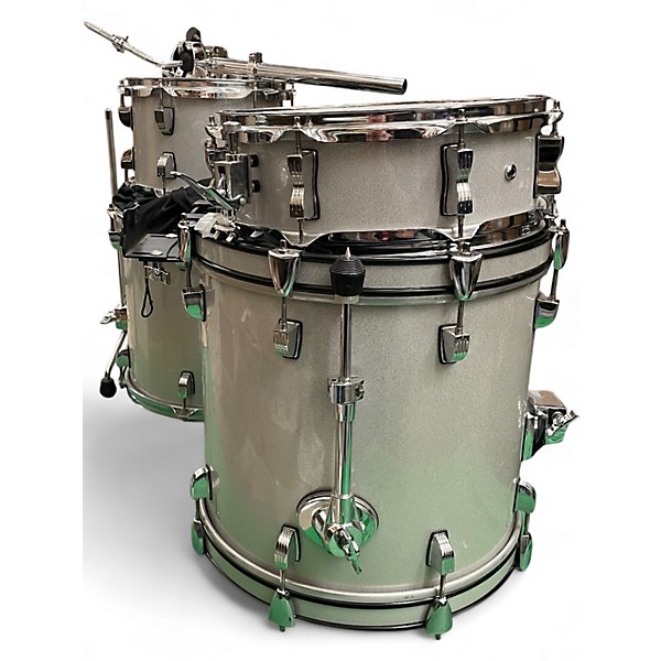 Used Ludwig 4 Piece Breakbeats By Questlove Gray Drum Kit