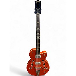 Used Gretsch Guitars G5440B Orange Electric Bass Guitar