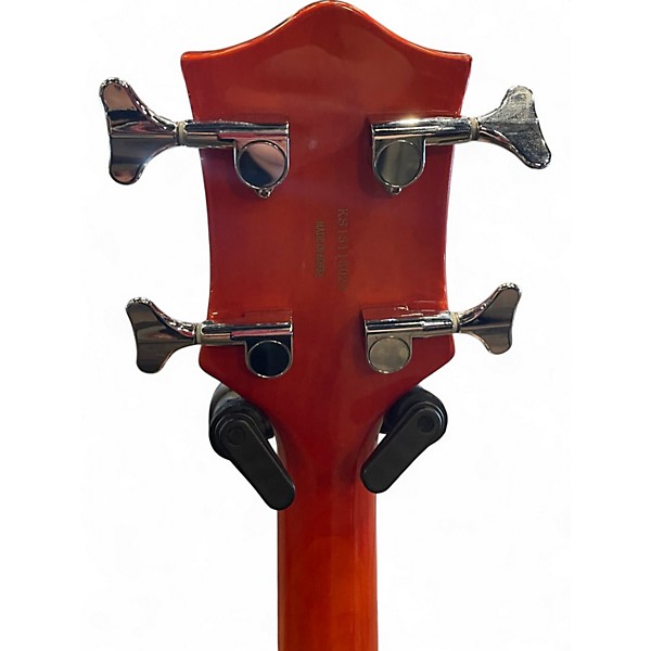 Used Gretsch Guitars G5440B Orange Electric Bass Guitar