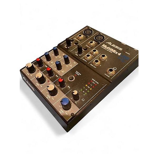 Used 2024 Alesis MultiMix 4 USB FX 4-Channel Unpowered Mixer