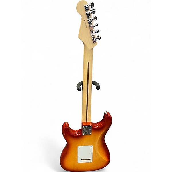 Used Fender American Professional Stratocaster HSS Shawbucker Heritage Cherry Sunburst Solid Body Electric Guitar