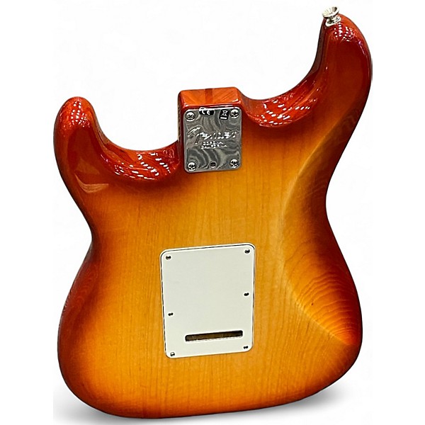 Used Fender American Professional Stratocaster HSS Shawbucker Heritage Cherry Sunburst Solid Body Electric Guitar