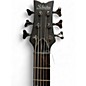 Used Schecter Guitar Research Stiletto Studio 6 String Black Electric Bass Guitar