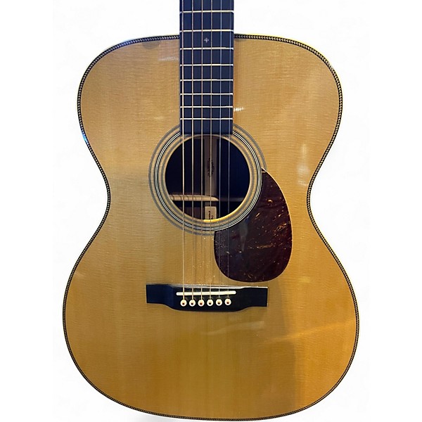 Used 2021 Martin OM28 Natural Acoustic Guitar