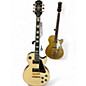 Used Epiphone Les Paul Custom Antique Ivory Solid Body Electric Guitar thumbnail