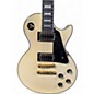 Used Epiphone Les Paul Custom Antique Ivory Solid Body Electric Guitar
