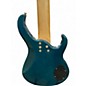 Used Brice 6 STRING HH Blue Electric Bass Guitar