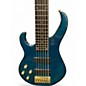 Used Brice 6 STRING HH Blue Electric Bass Guitar