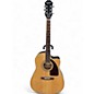 Used Epiphone AJ220SCE Natural Acoustic Electric Guitar thumbnail
