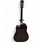 Used Epiphone AJ220SCE Natural Acoustic Electric Guitar