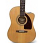 Used Epiphone AJ220SCE Natural Acoustic Electric Guitar