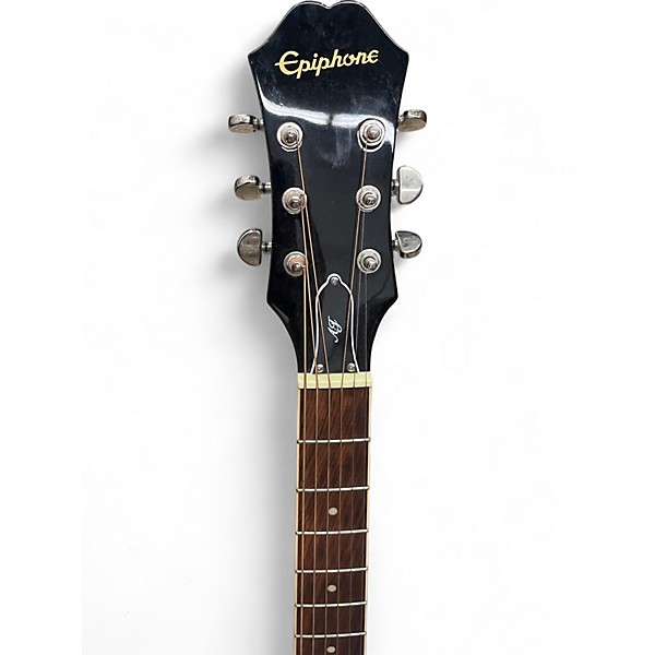 Used Epiphone AJ220SCE Natural Acoustic Electric Guitar