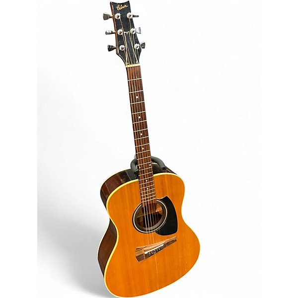 Vintage 1977 Gibson MK-35 Natural Acoustic Guitar