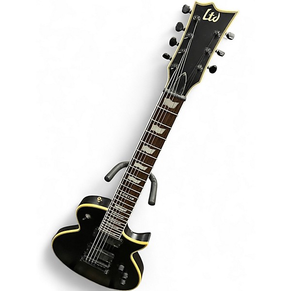 Used Ltd EC407 Black Solid Body Electric Guitar