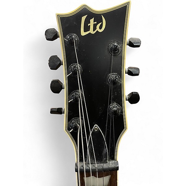 Used Ltd EC407 Black Solid Body Electric Guitar