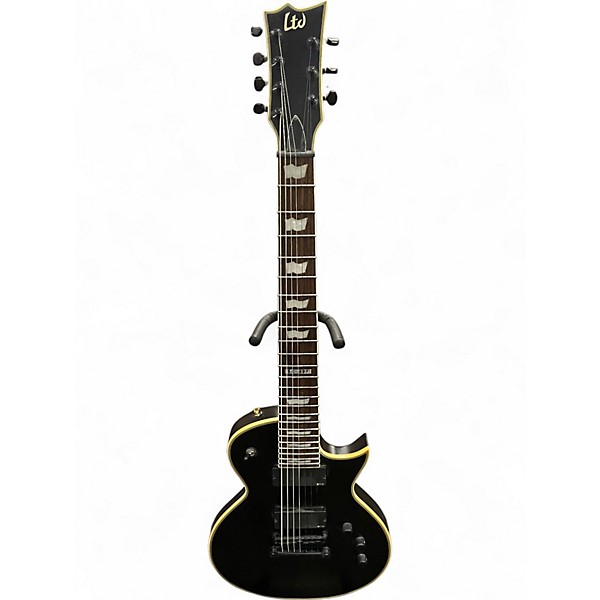 Used Ltd EC407 Black Solid Body Electric Guitar